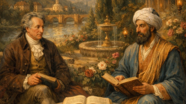 احیای گفتگو گوته و حافظ؛ مرهمی بر جنگ تحمیلی Reviving the dialogue between Hafez and Goethe